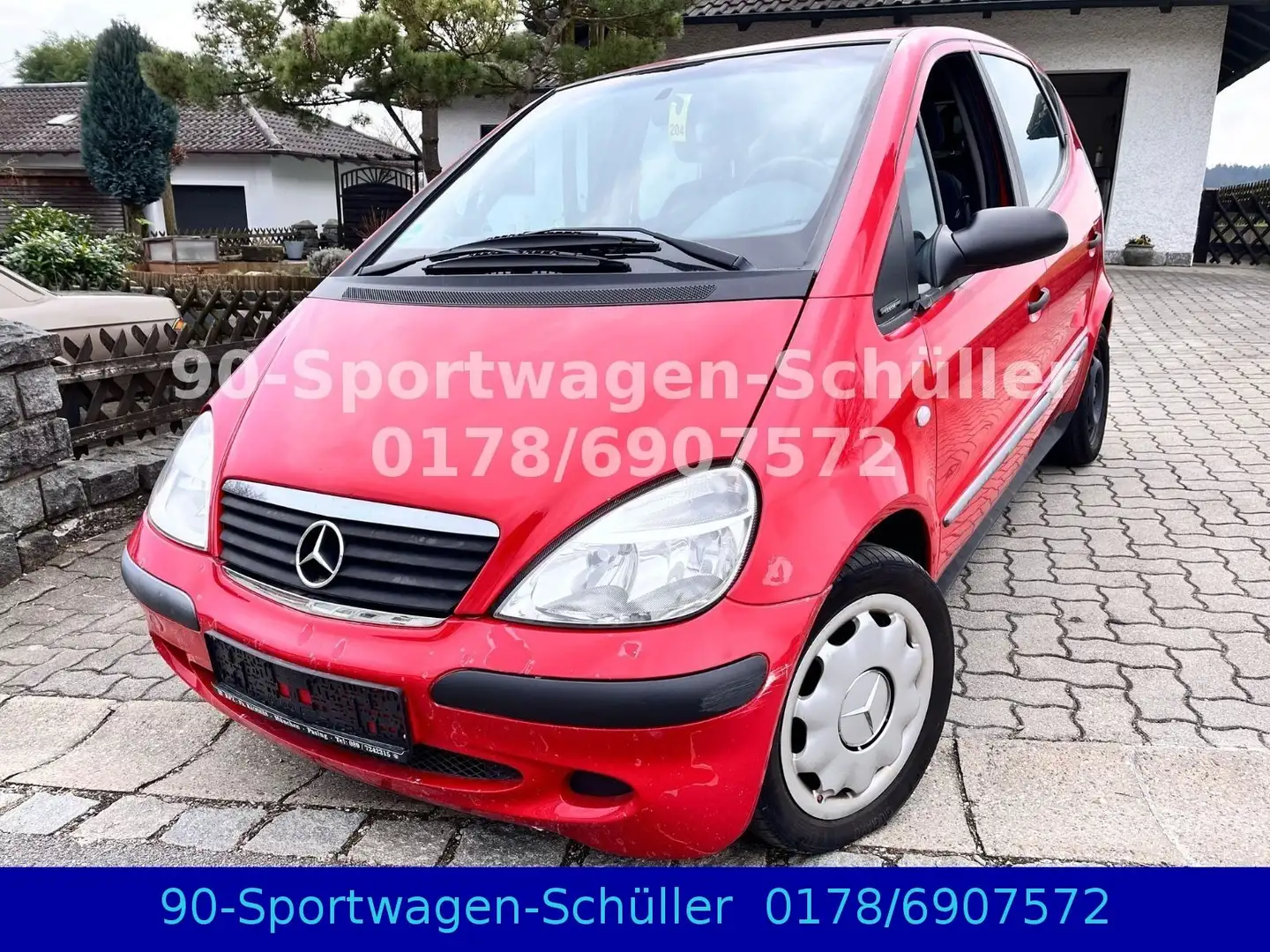 Mercedes-Benz A 140 CLASSIC FUN*KLIMA*EURO 4* Rot - 1