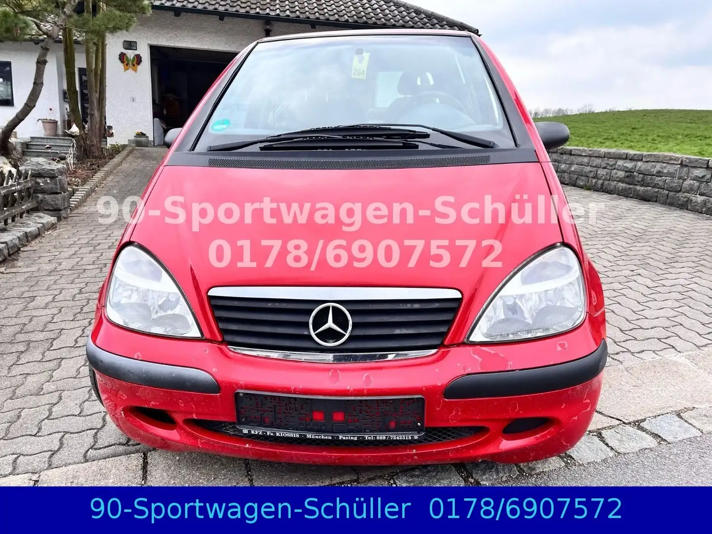 Mercedes-Benz A 140 CLASSIC FUN*KLIMA*EURO 4* Rot - 2