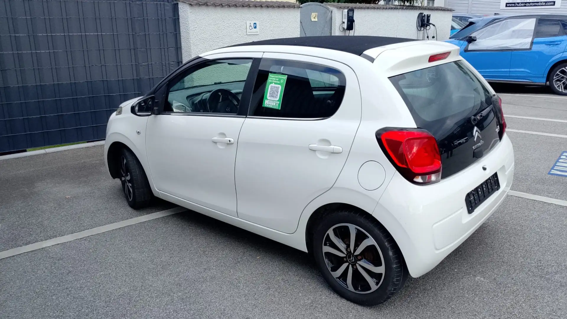 Citroen C1 Airscape 5p 1.0 vti Shine s&s E6 Cabrio Navi Camer Bianco - 2