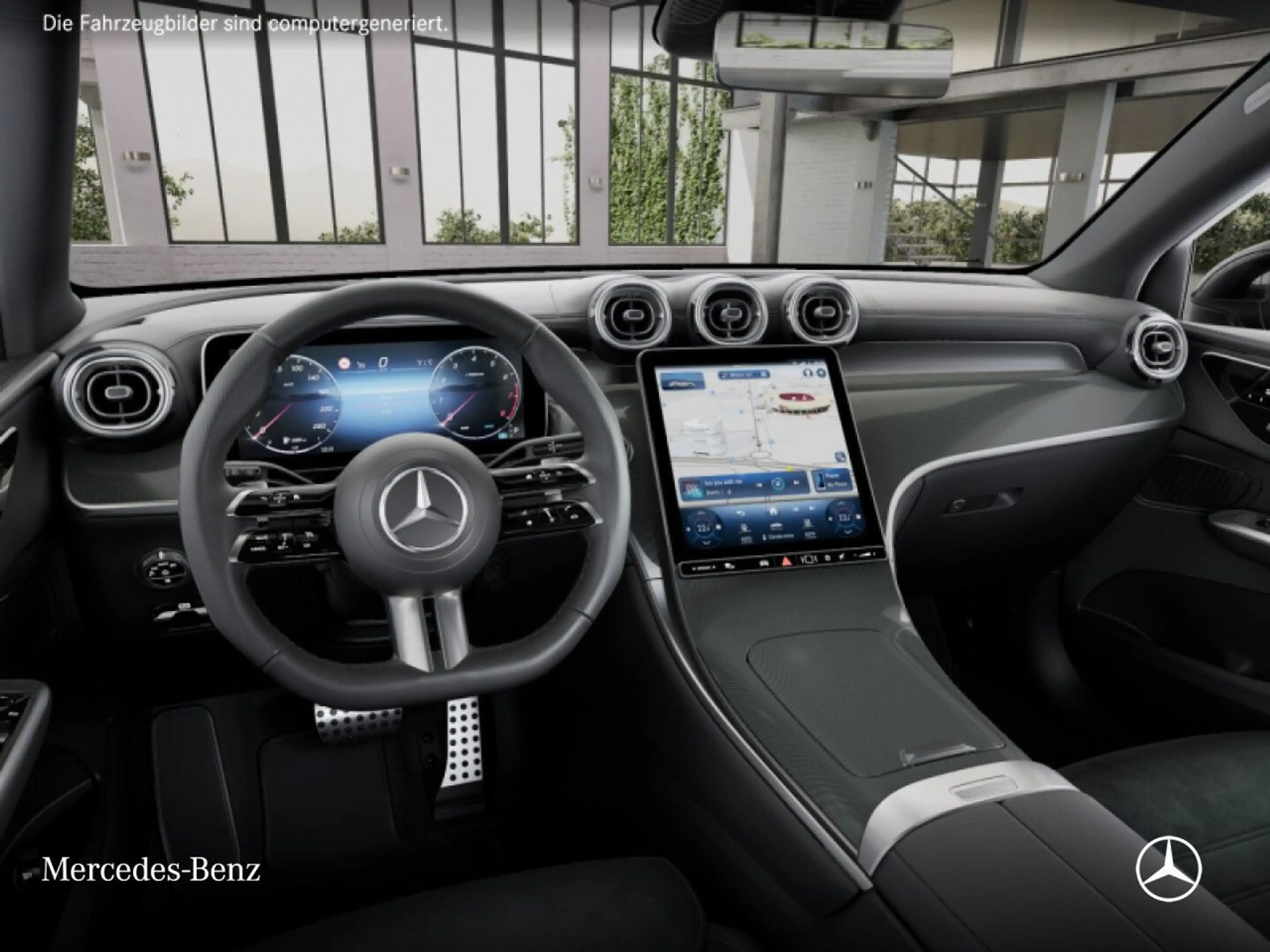 Mercedes-Benz GLC 200 4M AMG+NIGHT+360+AHK+LED+TOTW+KEYLESS+9G — photo 9