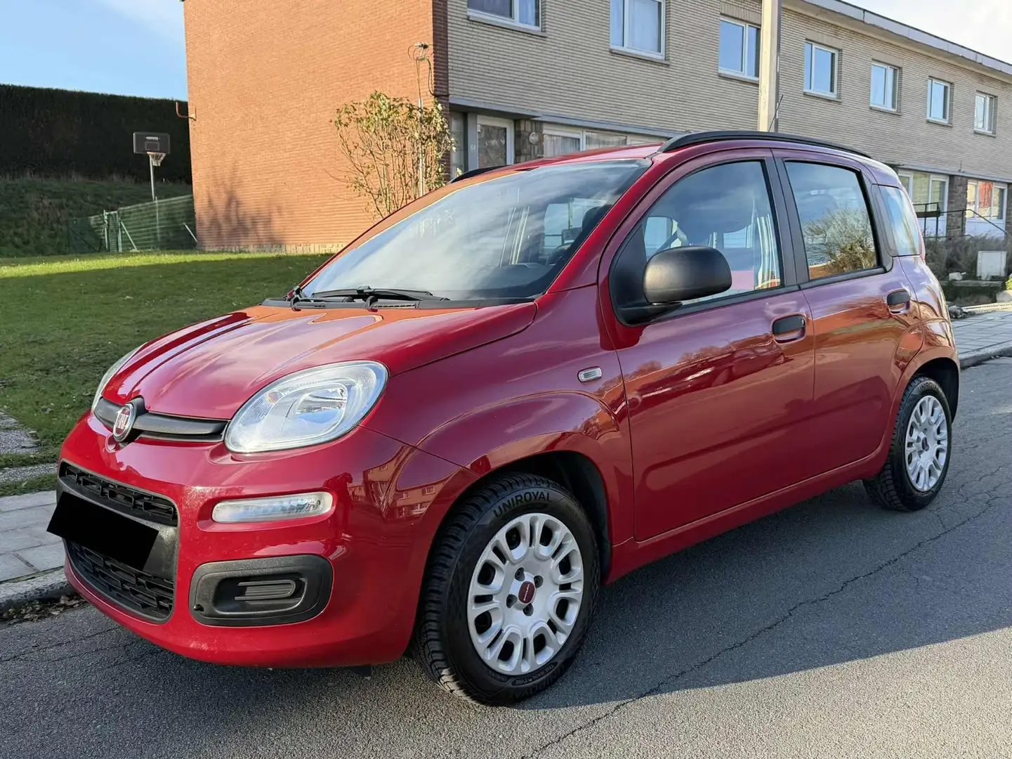 Fiat Panda 0.9 turbo boîte automatique prête a immatriculer Rood - 1
