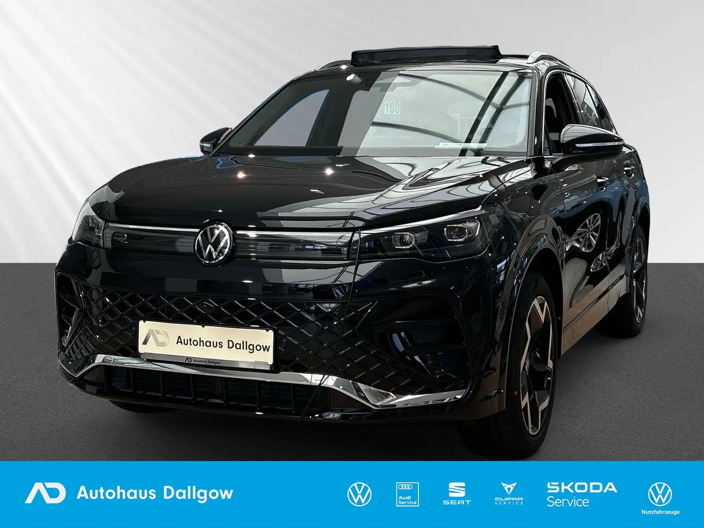 Volkswagen Tiguan R-Line 2,0 l TDI DSG 4MOTION+AHK+LED+ACC+ Schwarz - 1