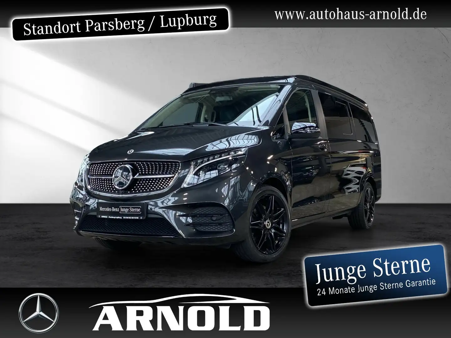 Mercedes-Benz V 300 V 300 d 4M Marco Polo AMG L AIRM AHK 360° Küche Grau - 1