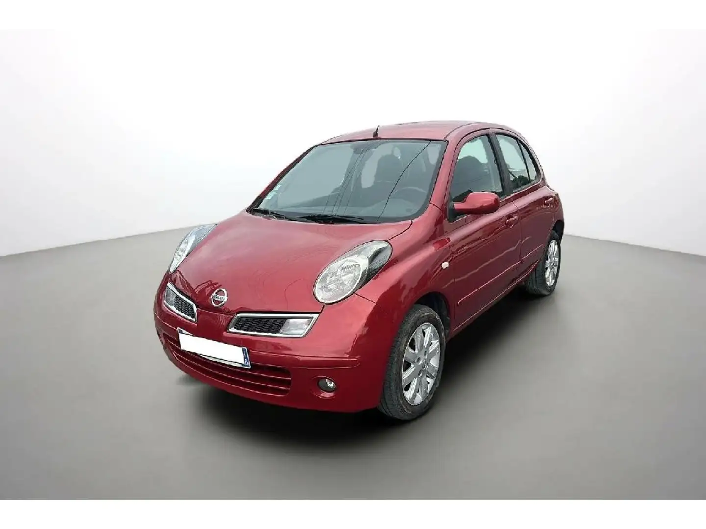 Nissan Micra 1.2 - 80 Tekna BVA Rouge - 1