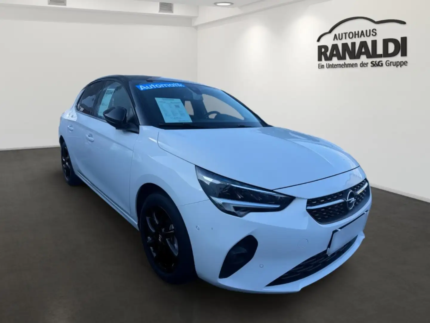 Opel Corsa F Elegance++AUTOMATIK!++Scheckheft++Allwetterreife Bianco - 2