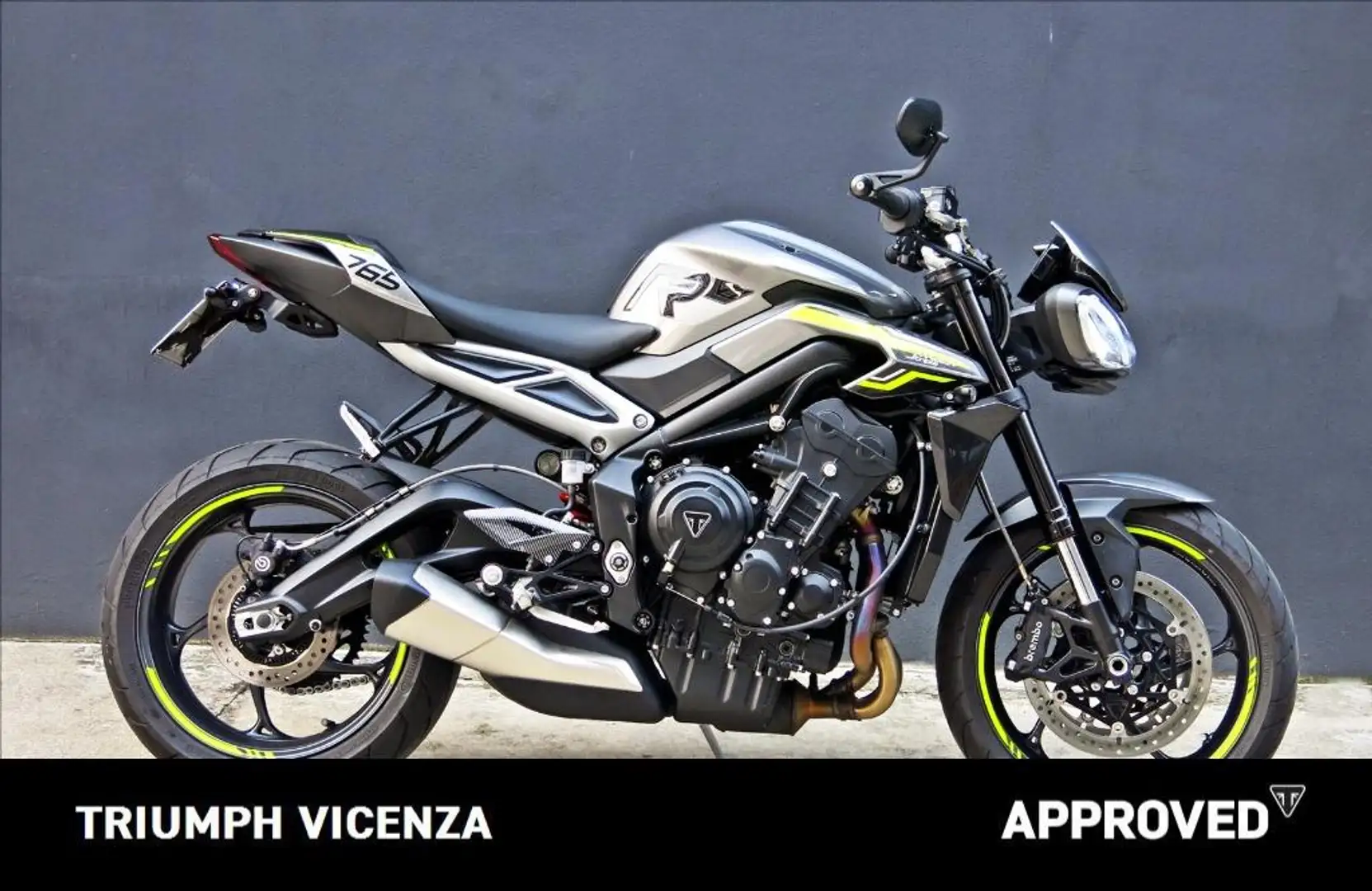 Triumph Street Triple 765 R Grigio - 2