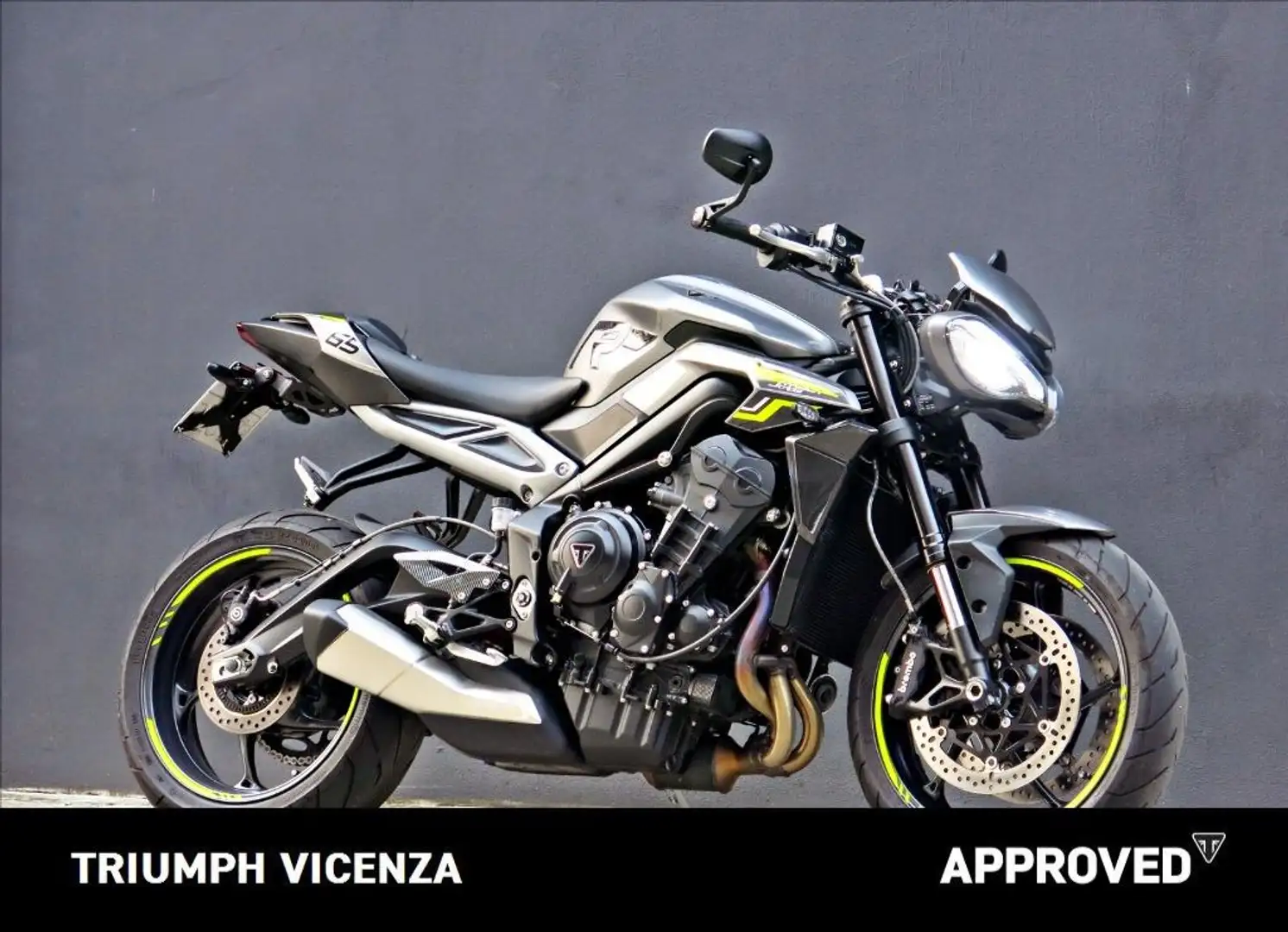Triumph Street Triple 765 R Grigio - 1