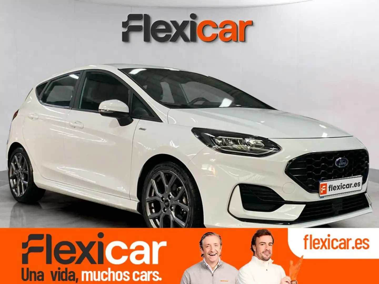 Ford Fiesta 1.0 EcoBoost MHEV 92kW ST-Line Auto 5p Blanco - 1