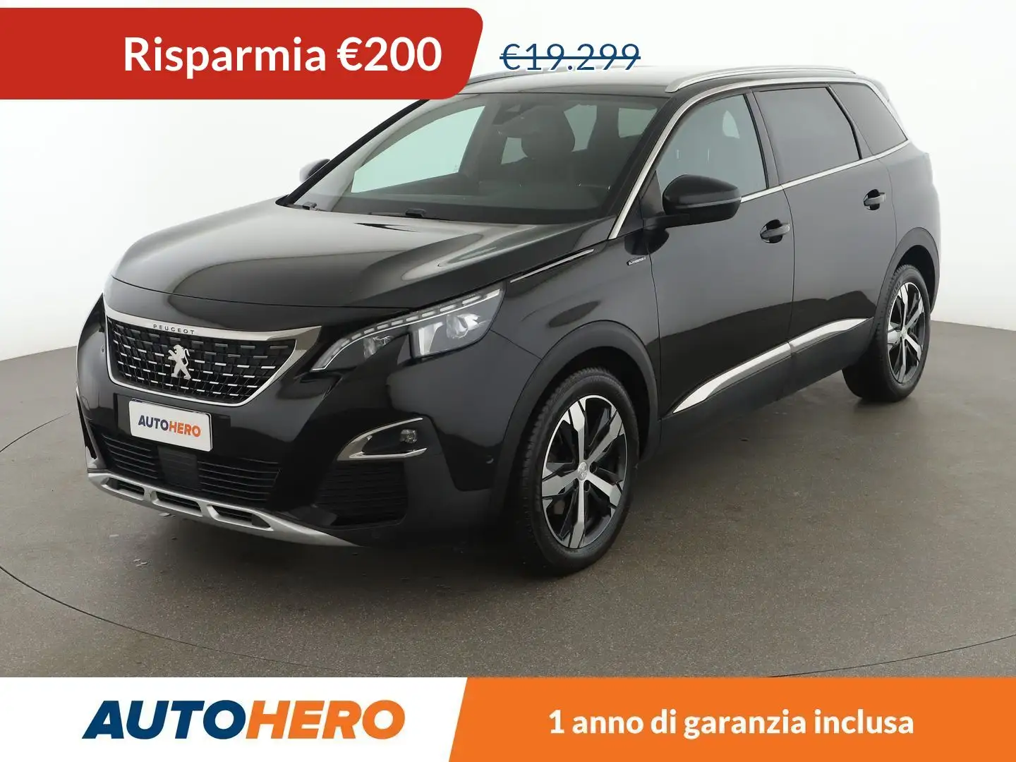 Peugeot 5008 1.6 Blue-HDi GT Line 120 CV EAT6 Nero - 1