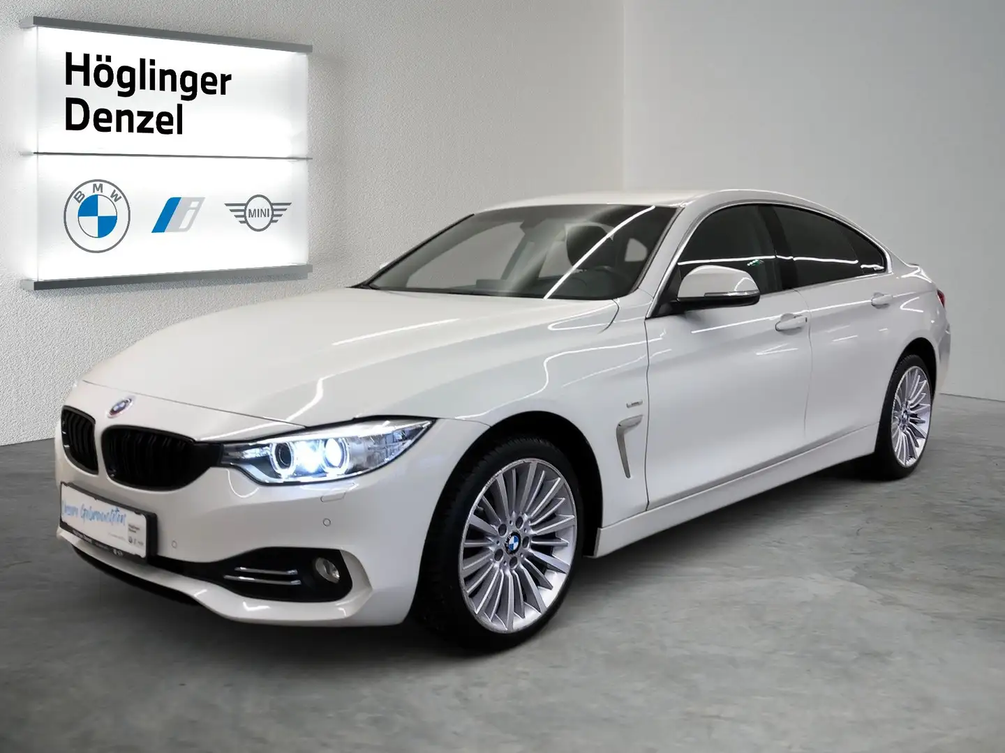 BMW 420 d xDrive Weiß - 2