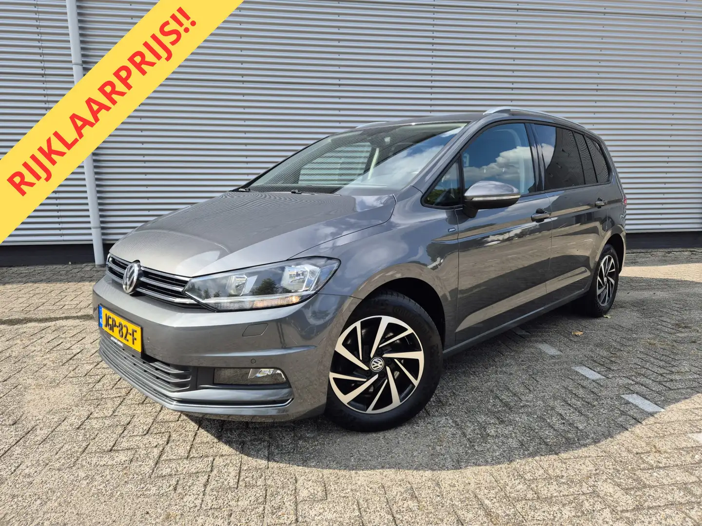Volkswagen Touran 1.0 TSI Comfortline 7p Camera/Navigatie,parkeersen Grau - 1