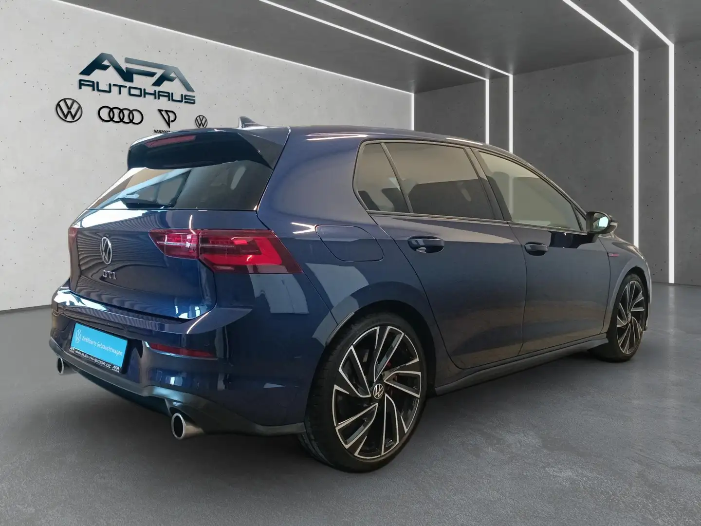 Volkswagen Golf VIII GTI 2.0 TSI DSG Matrix*RFK*ACC*Navi*19 Blau - 2