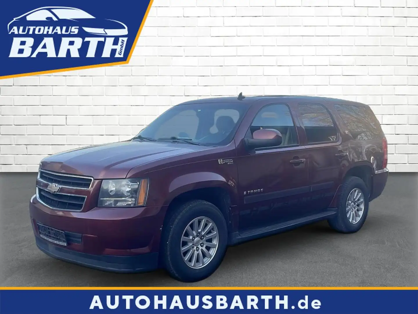 Chevrolet Tahoe Hybrid*PDC*Navi*Klima*Leder Rot - 1