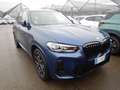 BMW X3 X3 G01 2021 xdrive30e Msport auto tetto pelle Blu/Azzurro - thumbnail 1