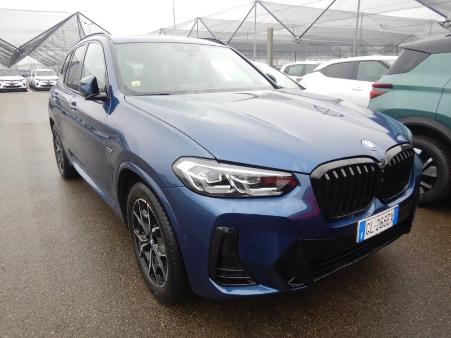 BMW X3 X3 G01 2021 xdrive30e Msport auto tetto pelle Blu/Azzurro - 1
