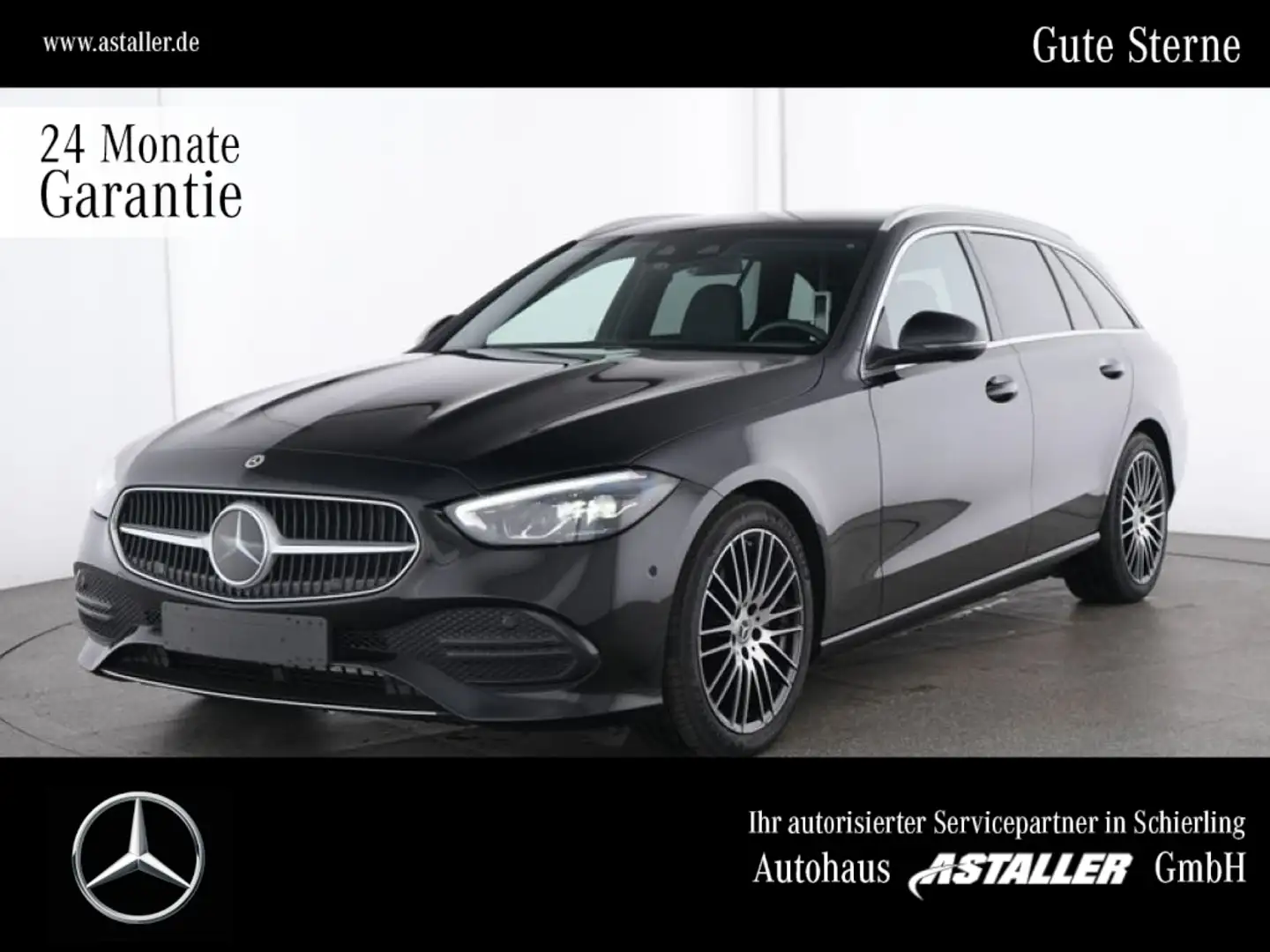 Mercedes-Benz C 200 T Avantgarde 2x LED+Distro+AHK+WiPa+Kam+18 Schwarz - 1