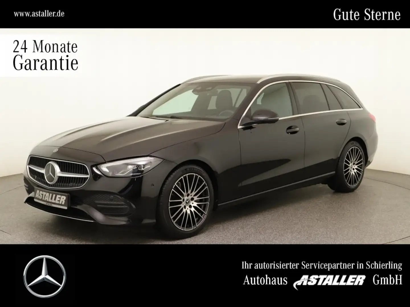 Mercedes-Benz C 200 T Avantgarde 2x LED+Distro+AHK+WiPa+Kam+18 Schwarz - 1