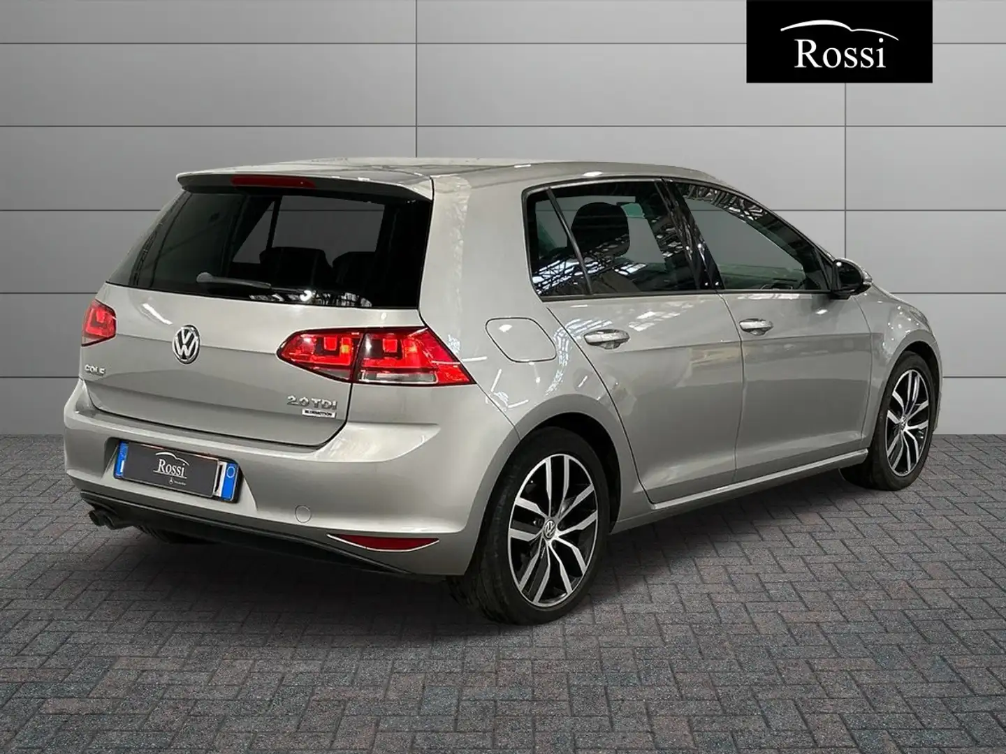 Volkswagen Golf 5p 2.0 tdi Highline 150cv E6 Argento - 2