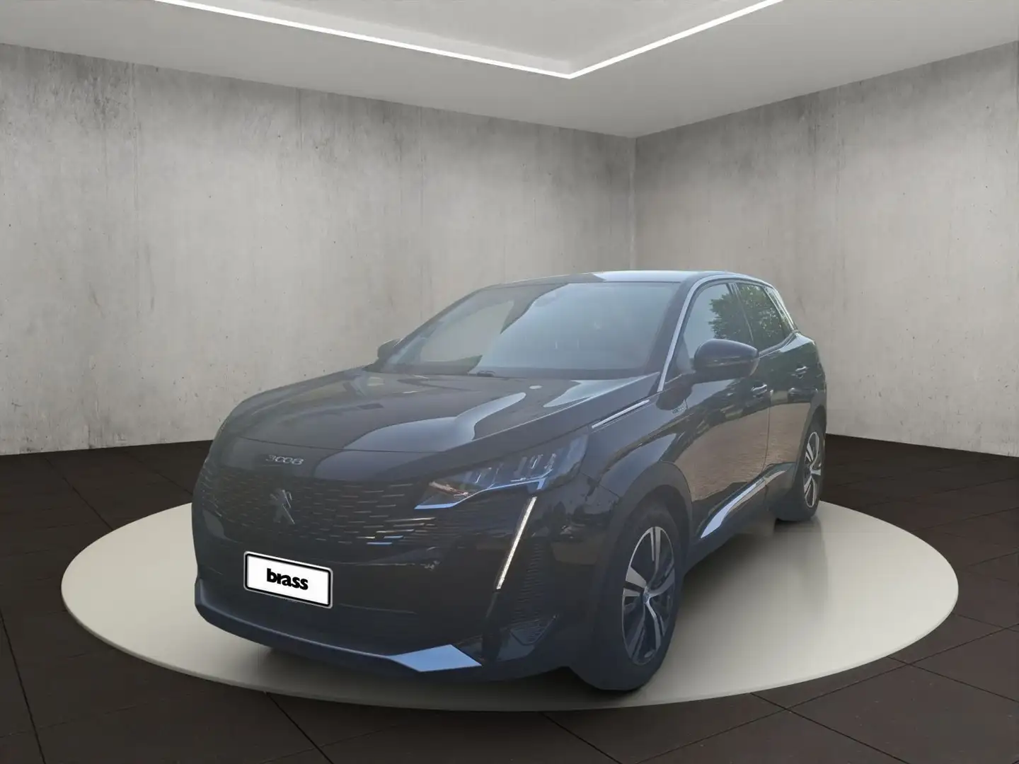 Peugeot 3008 Allure Hybrid 225 Noir - 1