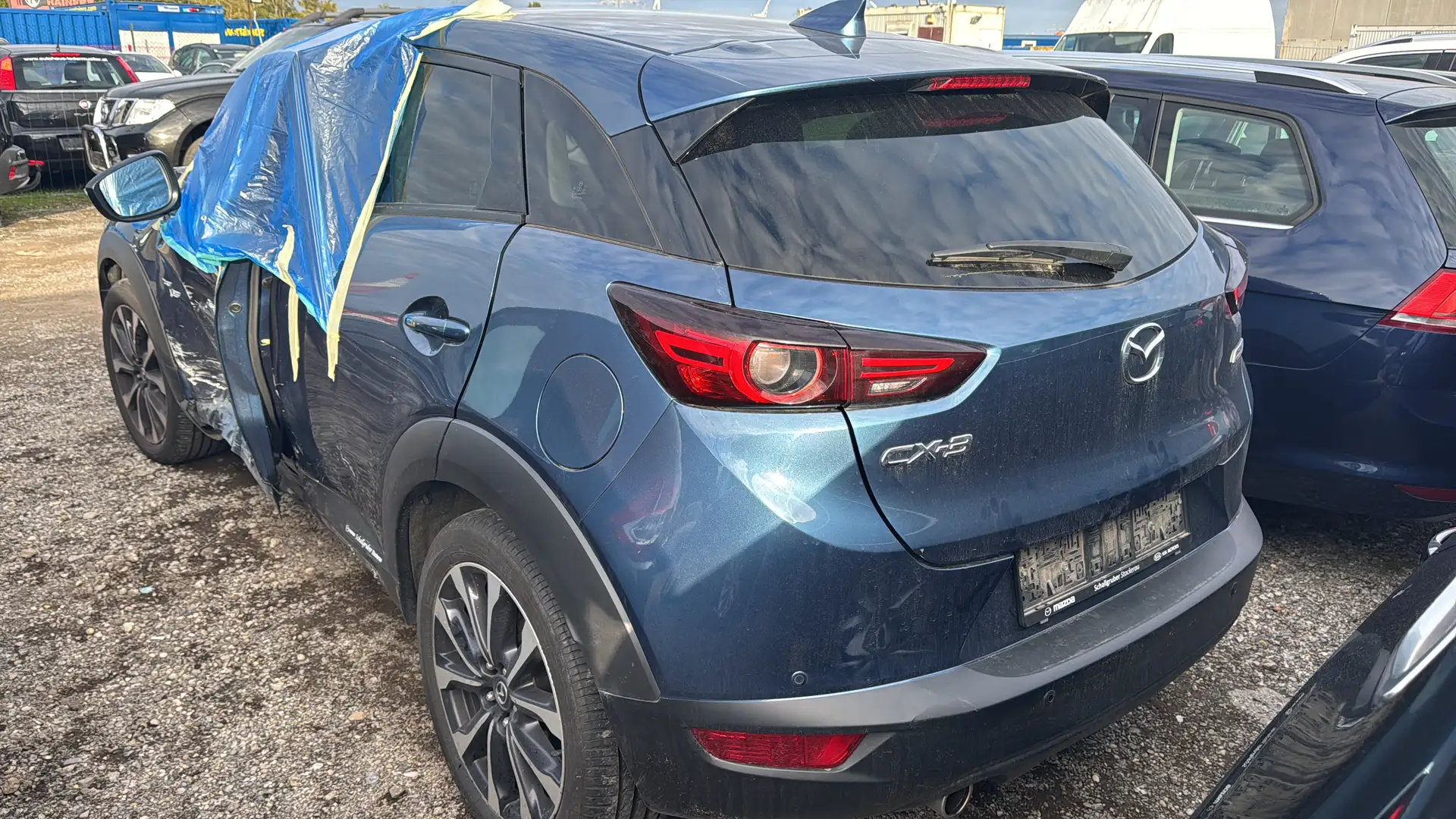 Mazda CX-3 Exclusive-Line Blau - 2