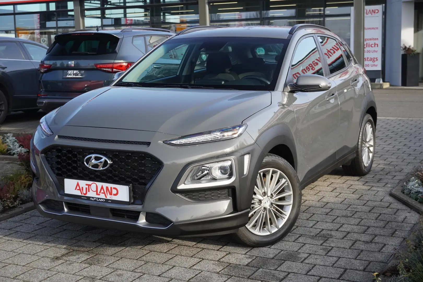 Hyundai KONA 1.6 T-GDI Trend 2WD Kamera Tempomat PDC USB Grau - 2
