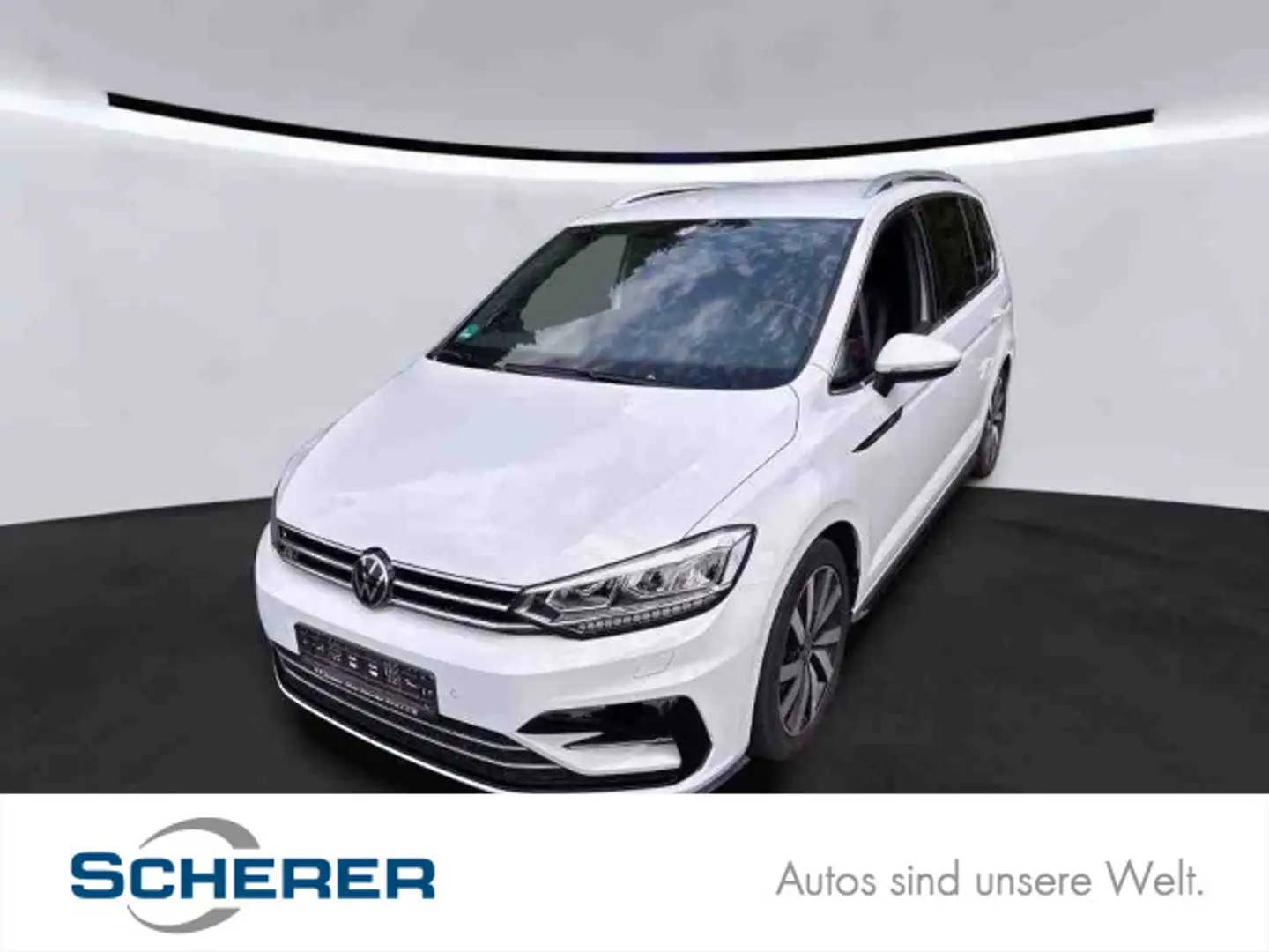 Volkswagen Touran 1.5 TSI Highline DSG R-LINE NAVI AHK 18" Weiß - 1