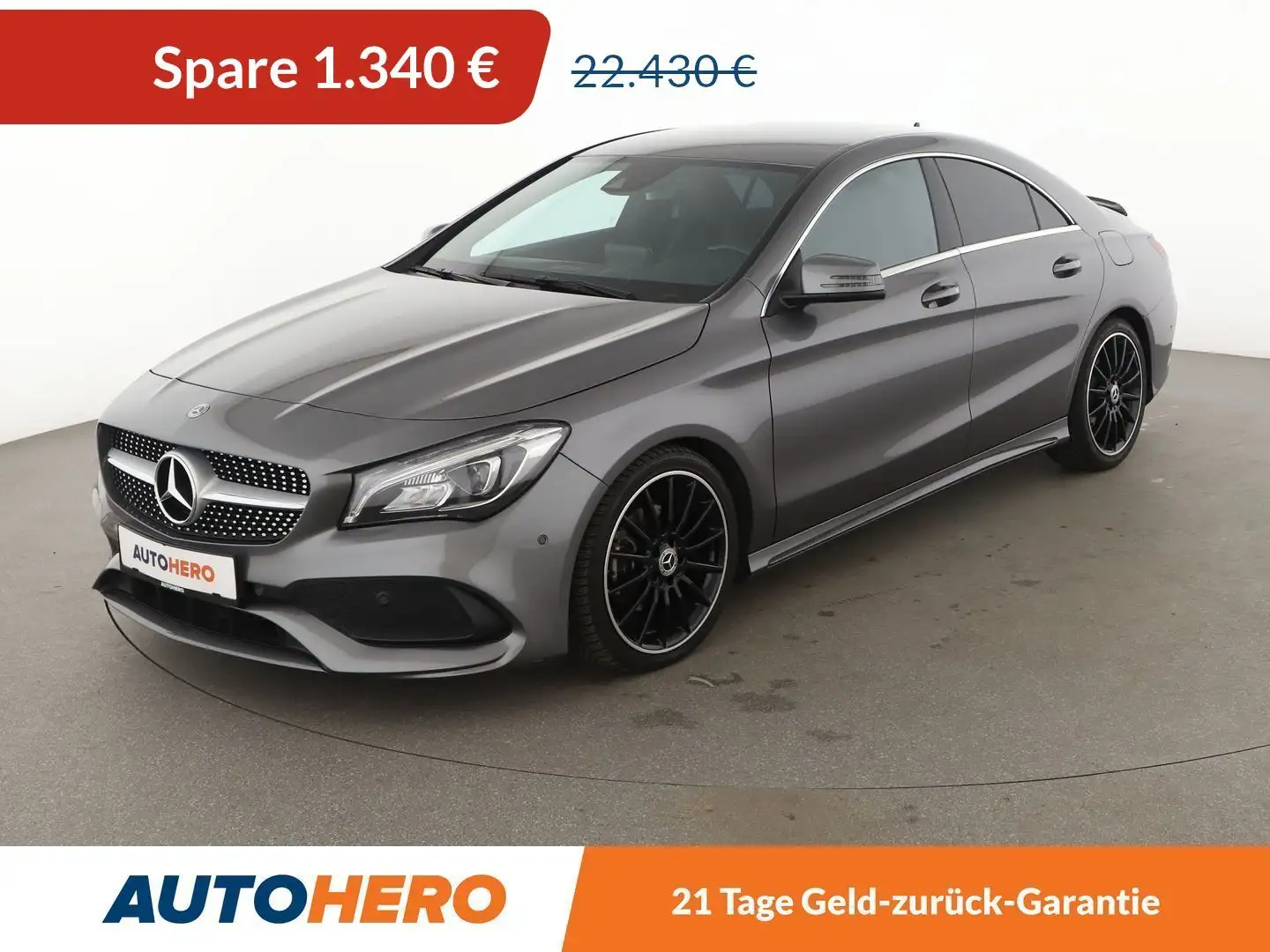 Mercedes-Benz CLA 180 AMG Line Aut.*NAVI*LED*TEMPO* Grau - 1
