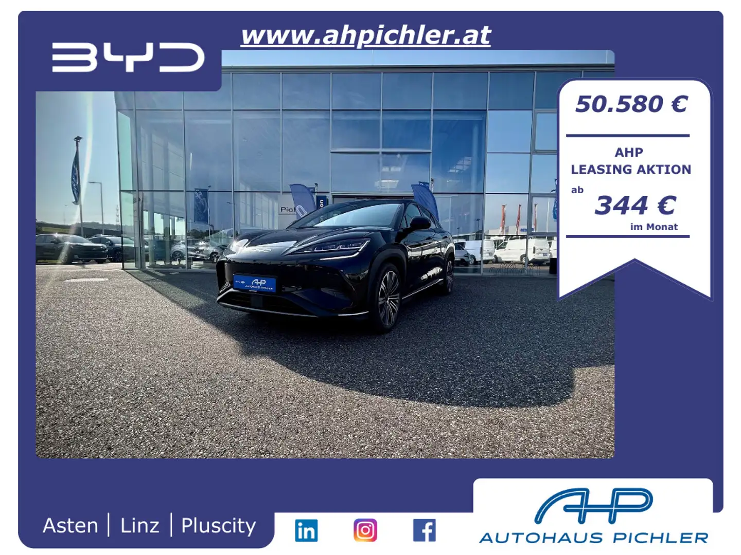 BYD Sealion 7 Excellence AWD 91.5 kWh 530PS LEASING AKTION in... Schwarz - 1