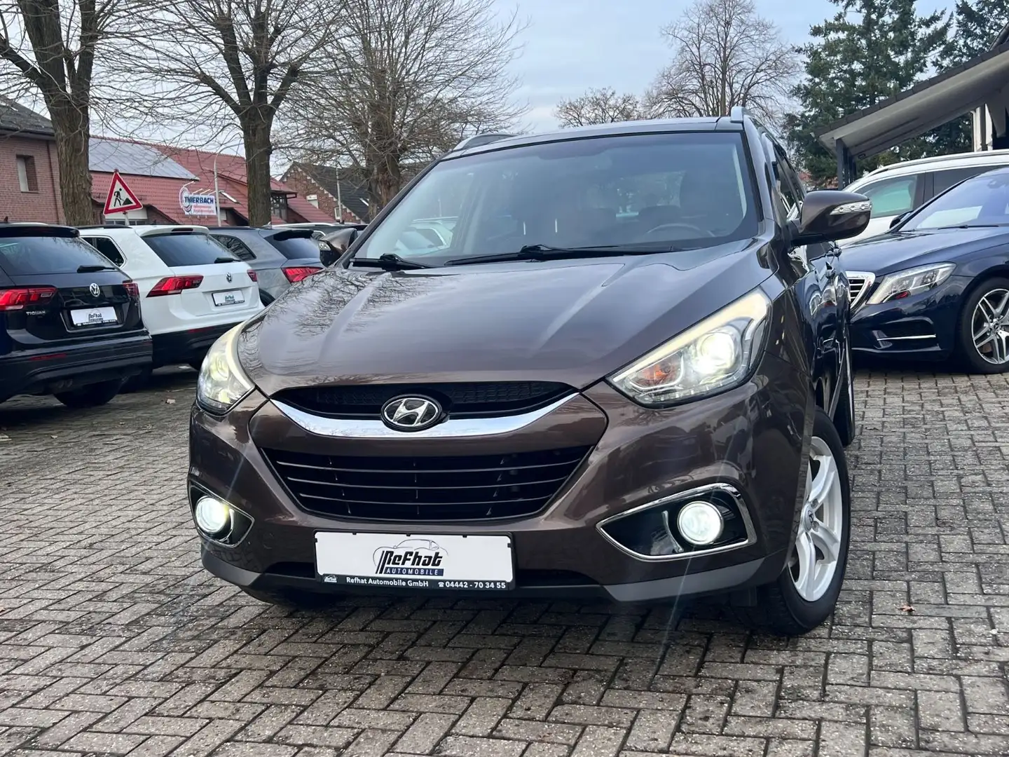 Hyundai iX35 2.0 CRDi 135kW Black&Steel Edition 4WD Brun - 1