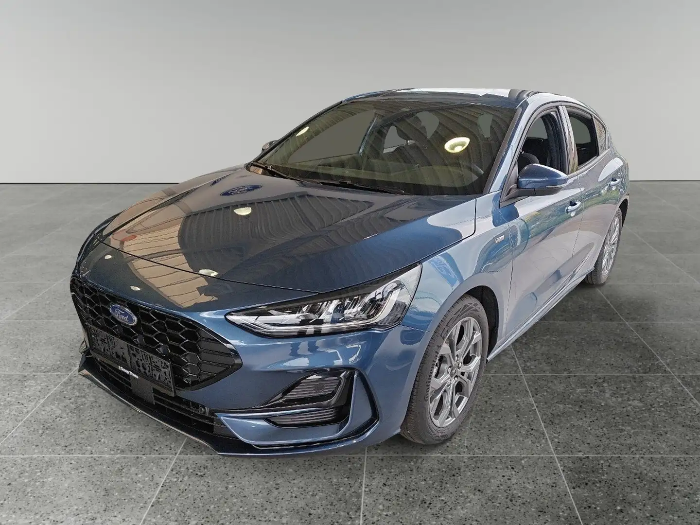Ford Focus EcoBoost mHEV ST-Line X Bleu - 1