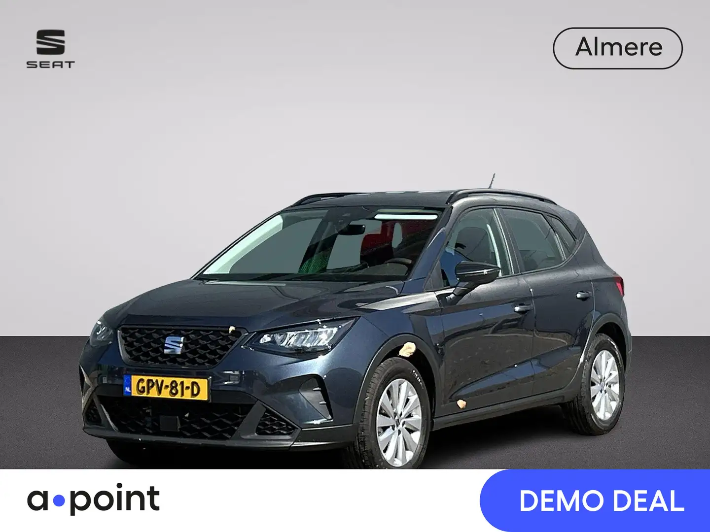 SEAT Arona 1.0 EcoTSI Reference 95pk | Navigatie via App | 16 Grijs - 1