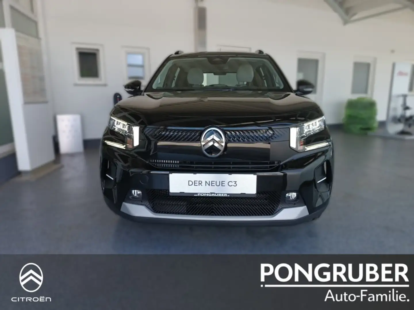 Citroen C3 Turbo 100PS Manuell PLUS Schwarz - 2