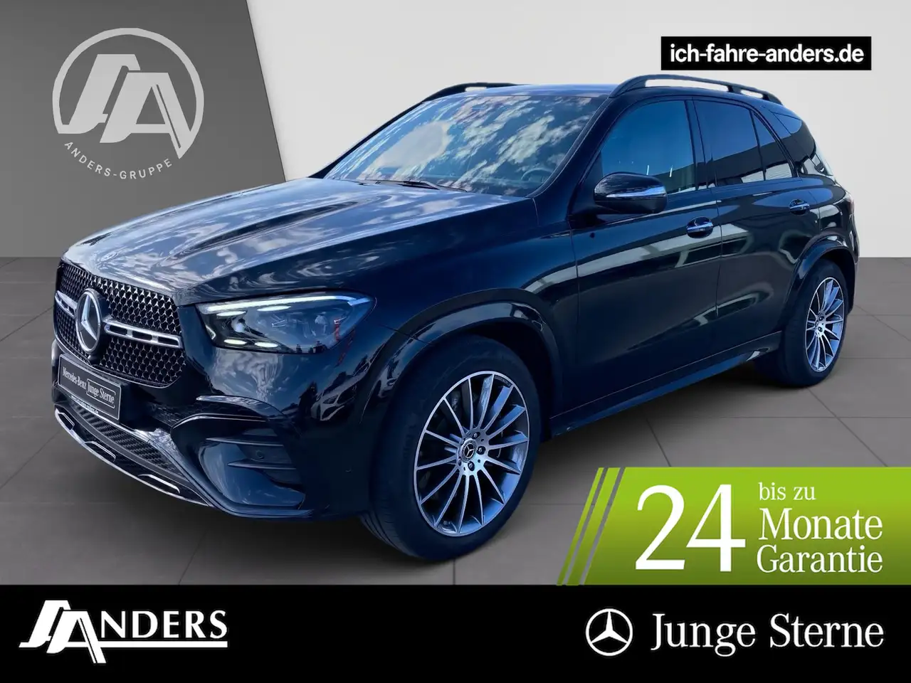 Mercedes-Benz GLE d 4M AMG+Pano+AIRMATIC+AHK+Burm+Sitzklim