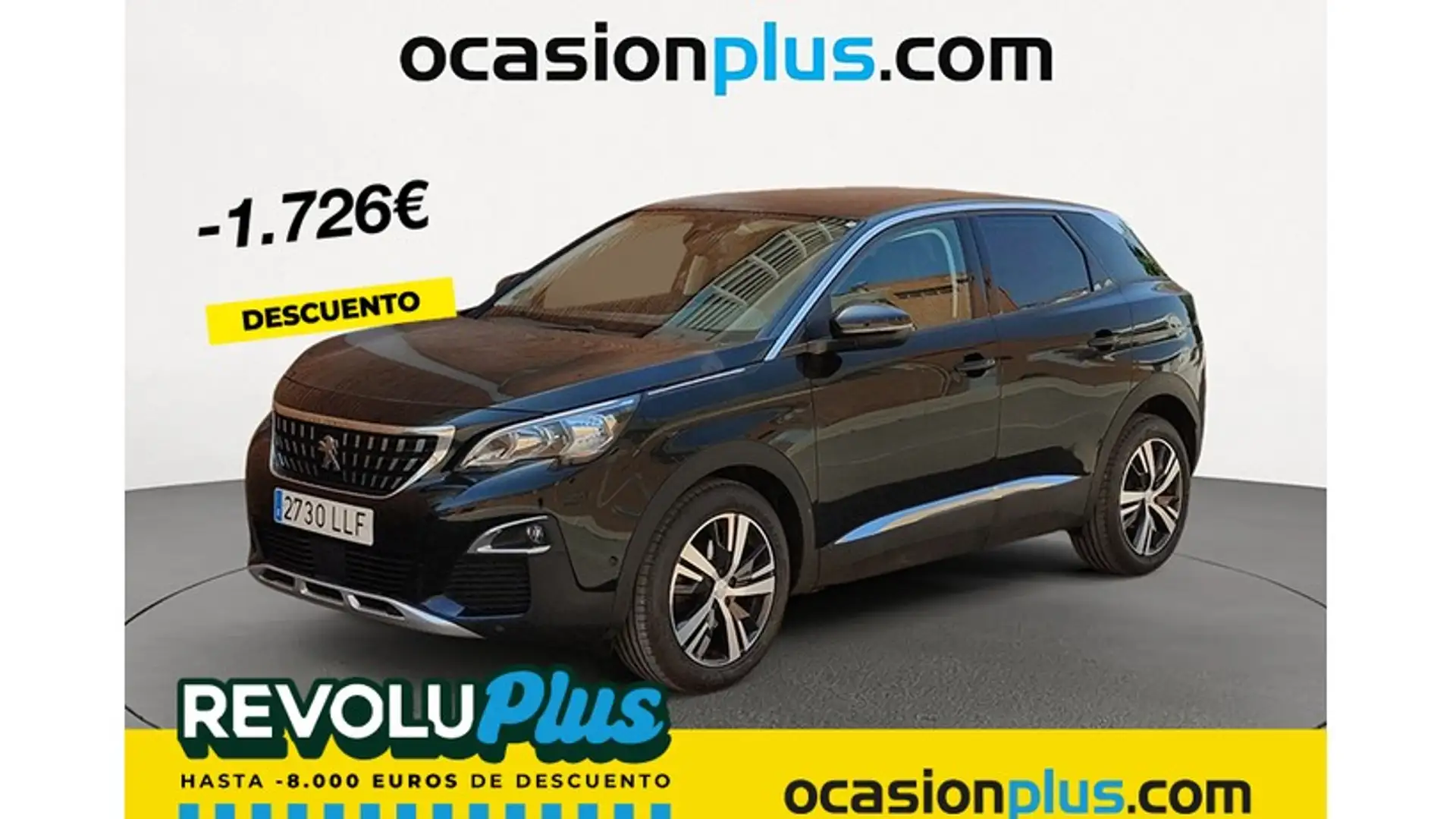 Peugeot 3008 1.6 BlueHDi Allure EAT6 120 Zwart - 1