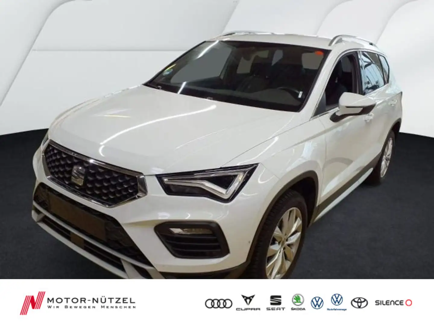 SEAT Ateca 1.5 TSI DSG XPERIENCE LED+NAVI+APP+ACC+SHZ Weiß - 1