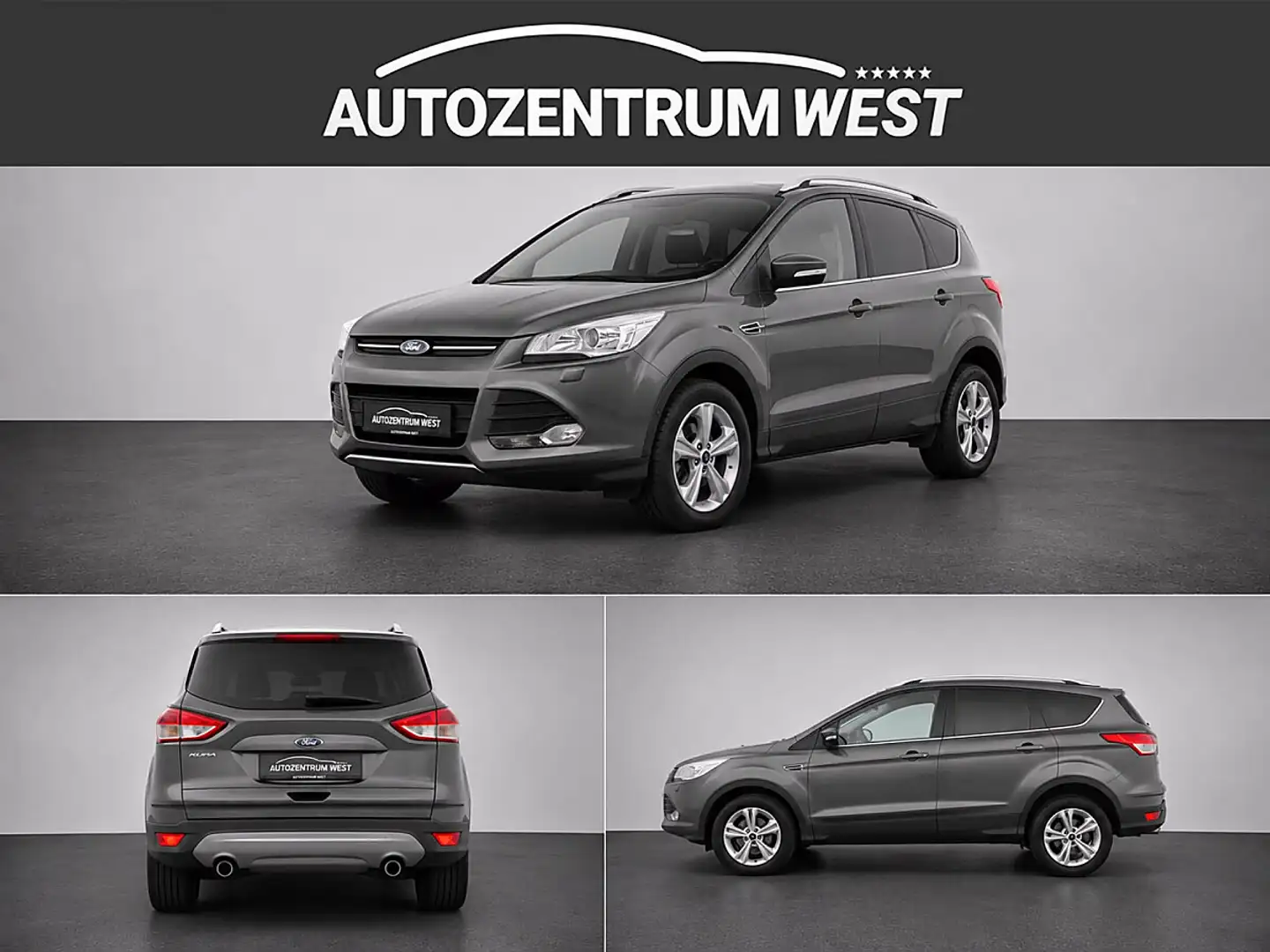 Ford Kuga 2,0 TDCi 4x4...Navi/Tempomat/SH Grau - 1