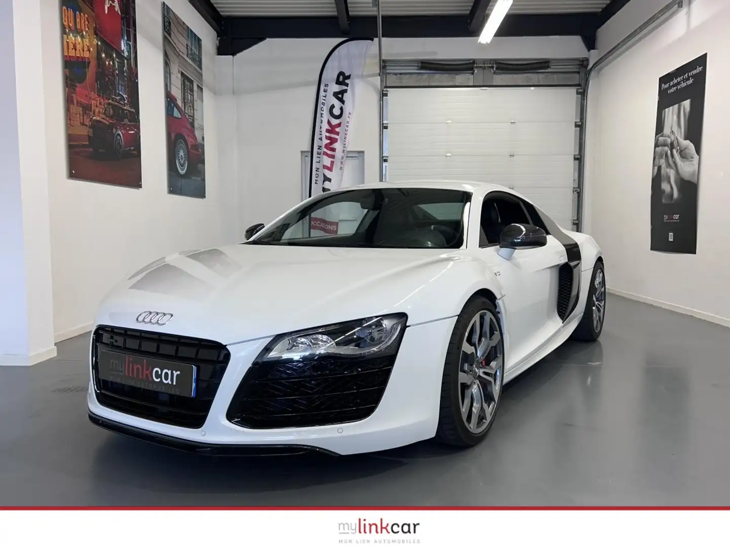 Audi R8 Quattro V10 5.2 525 R-tronic Embrayage neuf Blanc - 1