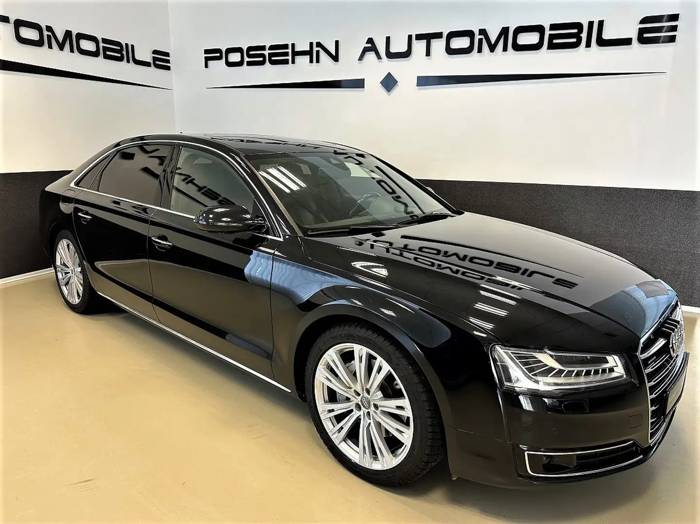 Audi A8 3.0 TDI Lang Quattro HUp Matrix-LED ACC Nachtsicht Schwarz - 1