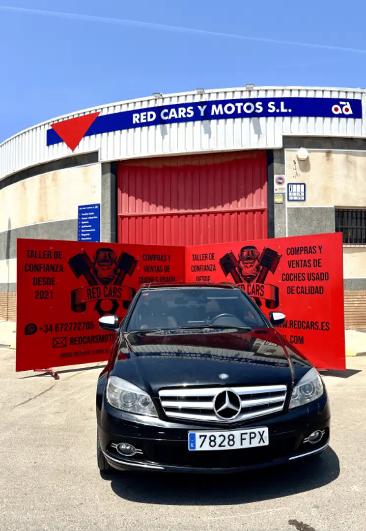 Mercedes-Benz C 320 320CDI Elegance 4M Aut. Negro - 1