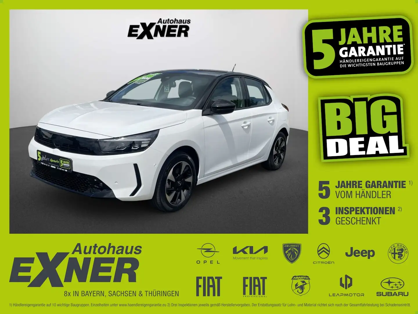 Opel Corsa-e GS *LED*SHZ*RFK*Klimaaut.*Sportsitze*PDC Blanc - 1