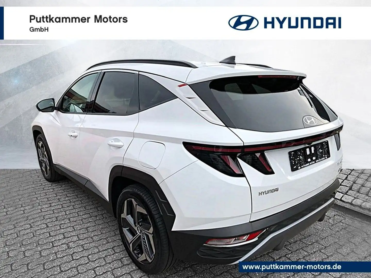 Hyundai TUCSON 1.6 T-GDI Plug-In Hybrid 4WD Prime/360° Blanc - 2
