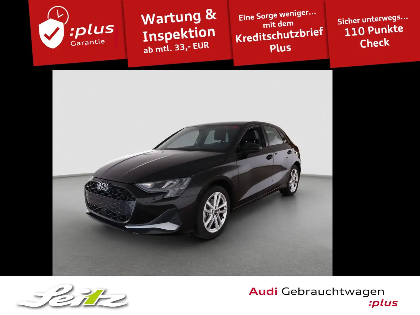 Audi A3 Sportback 35 TDI advanced *SONOS*LED*KAMERA*NAVI* Nero - 1
