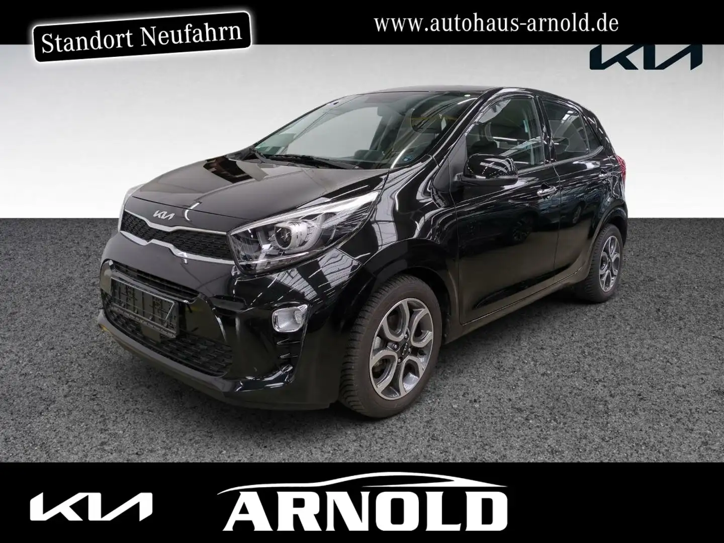 Kia Picanto Picanto 1.2 Spirit AMT Kamera Navi Lenkradhzg. ! Black - 1