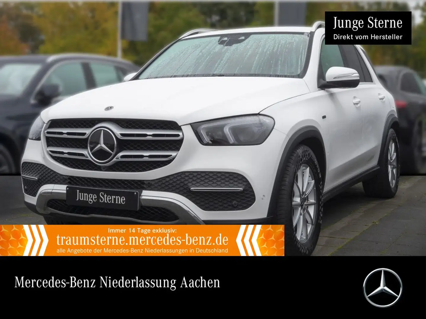 Mercedes-Benz GLE 350 de 4M 360+MULTIBEAM+FAHRASS+19"+9G Weiß - 1