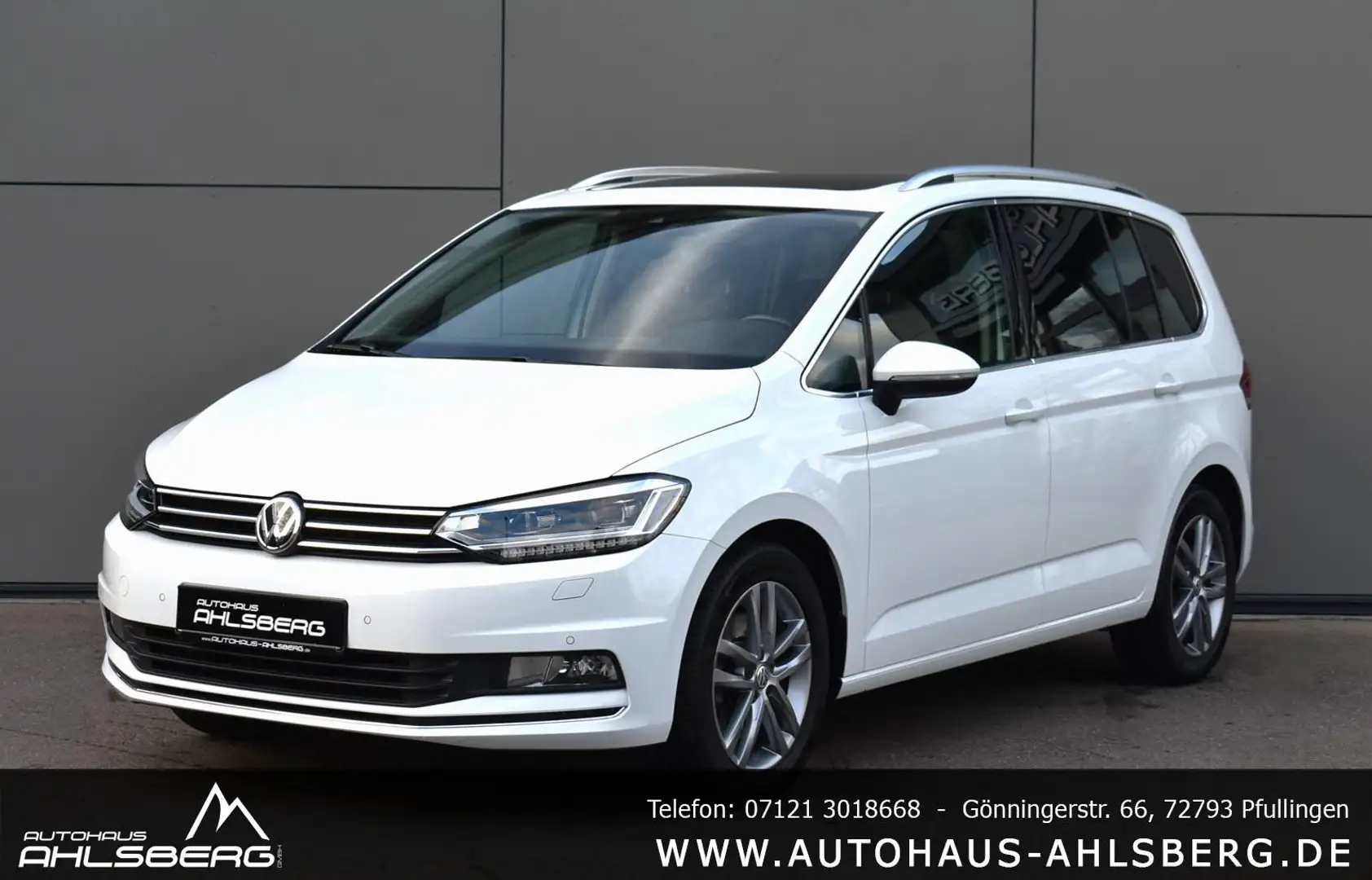 Volkswagen Touran 2.0TDI Highline ACC/7-SITZE/KAMERA/PANO Fehér - 1