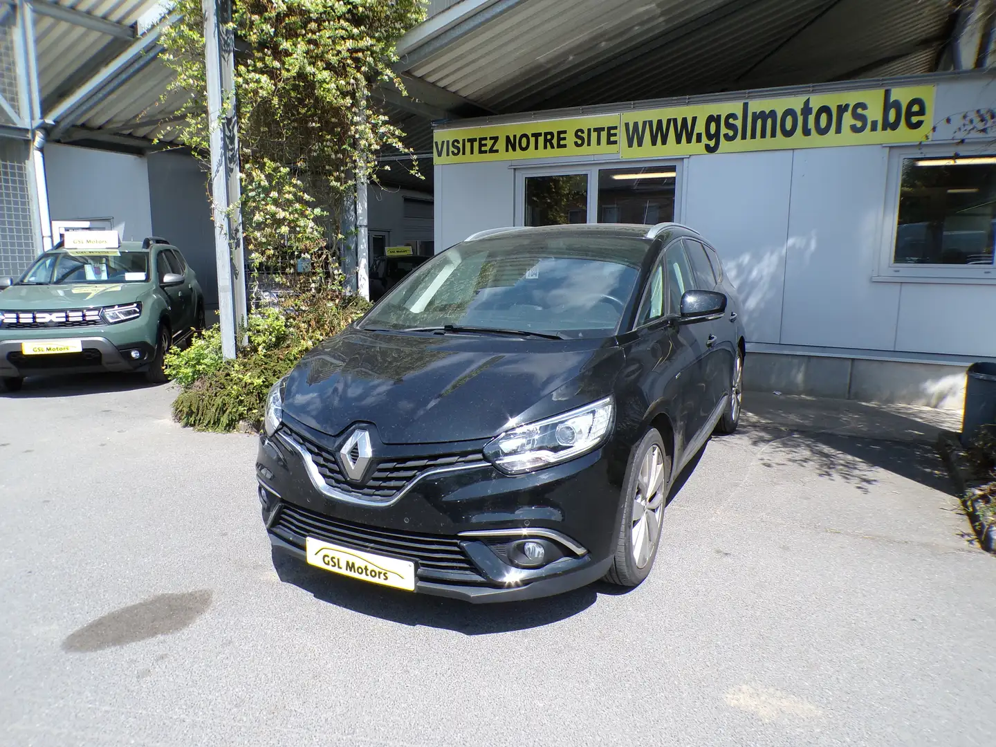 Renault Grand Scenic 1.7Blue dCi 120cv 7pl. noir 12/19 Airco GPS Cruise Zwart - 1