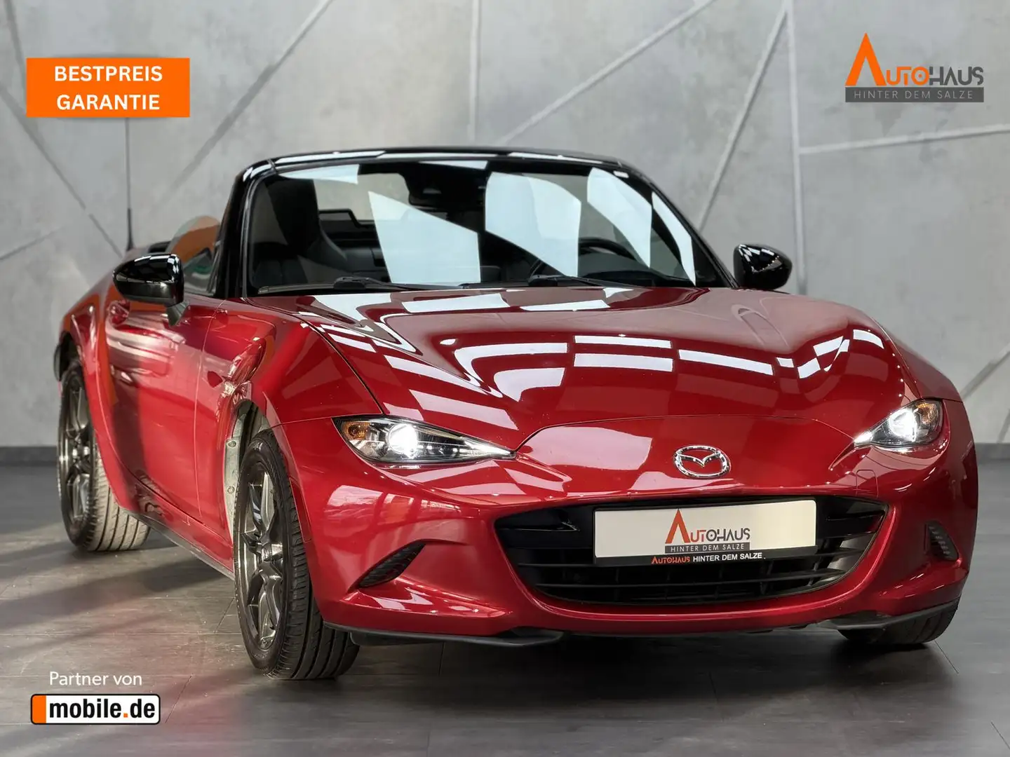 Mazda MX-5 Sports-Line 1.5 |BOSE|LEDSHZG|LEDER Rot - 1