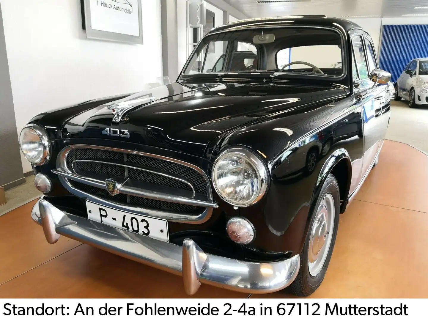 Peugeot 403 Oldtimer/ Sammler /Rarität/Black Panther/ Noir - 1