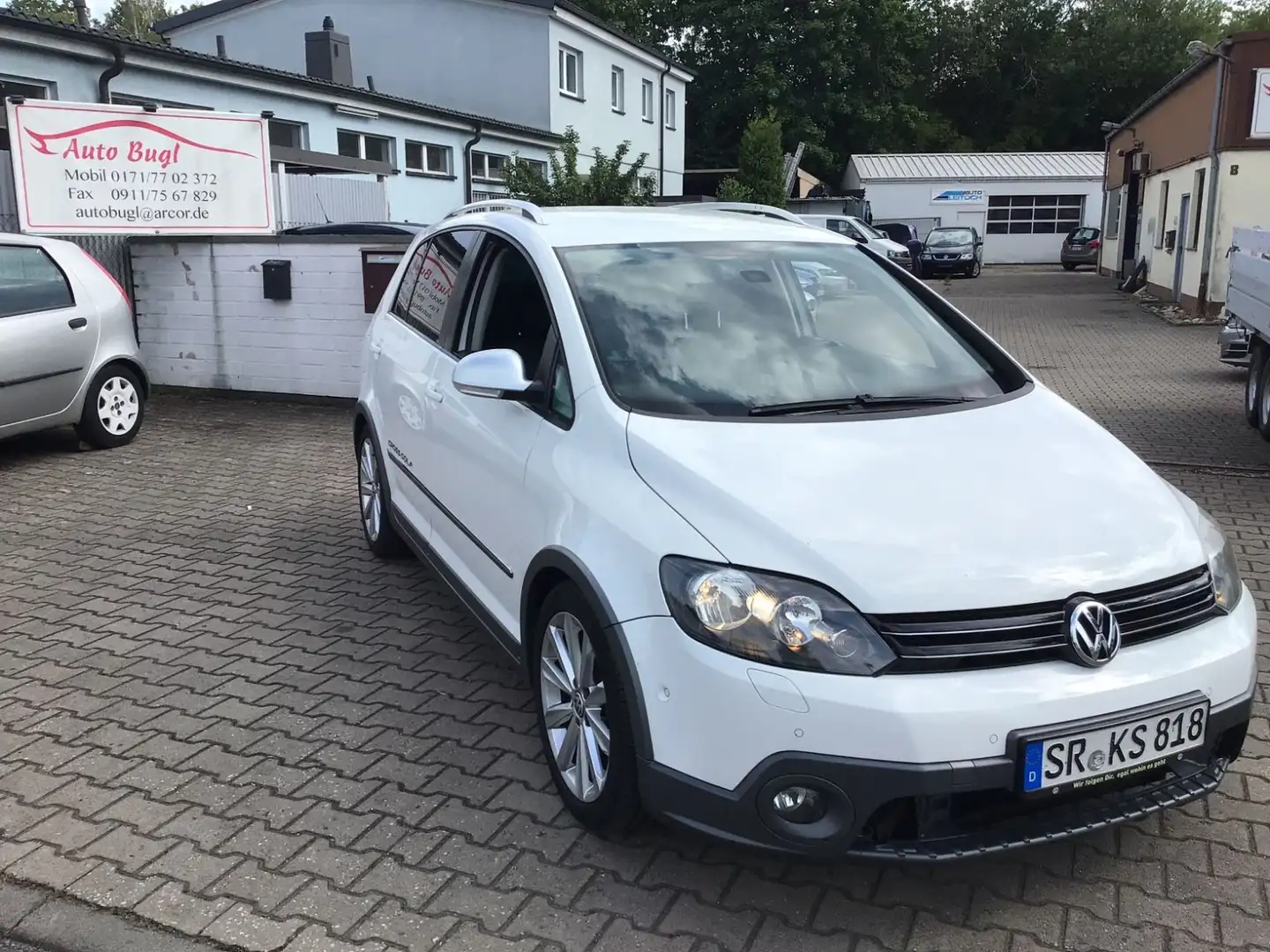 Volkswagen Golf Plus VI CrossGolf+Klima+Leder+Alu Bianco - 2