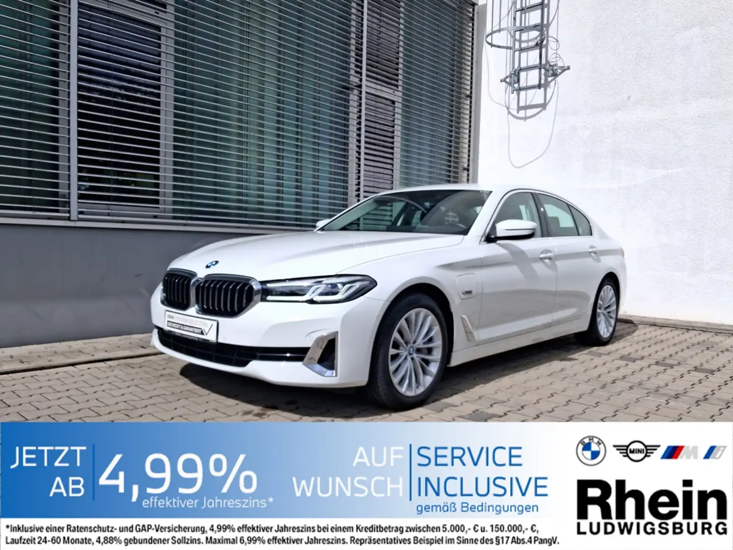 BMW 545 e xDr Lim Luxury Line LED Navi HUD AHK DrivAs Bílá - 1